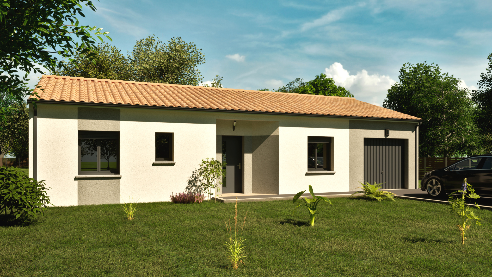 Vente maison à Preignac (33210) de 90 m2 habitable sur terrain de 600 m2