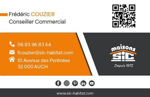 Vente maison à Auch (32000) de 80 m2 habitable sur terrain de 597 m2