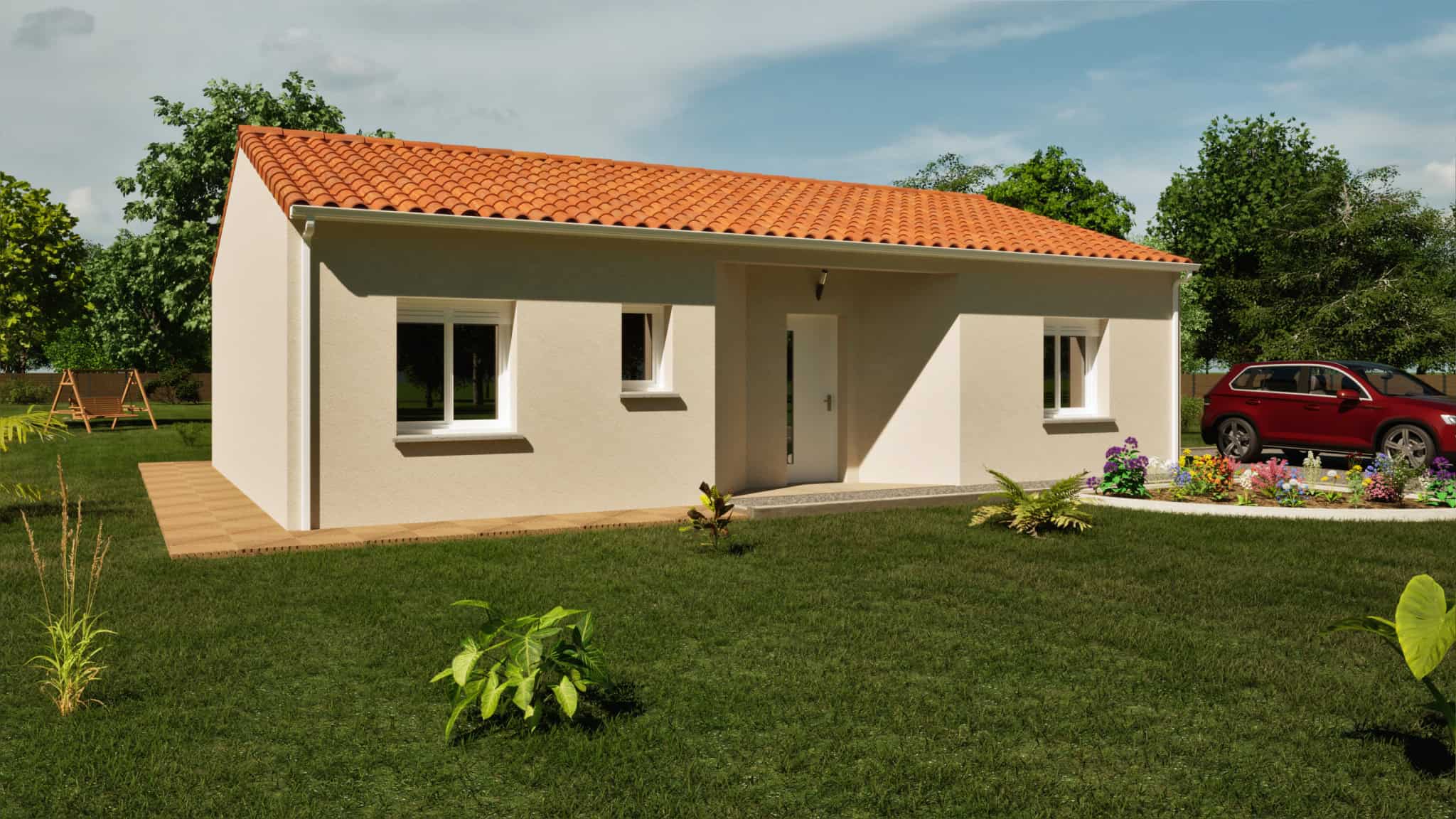 Vente maison à Auch (32000) de 80 m2 habitable sur terrain de 597 m2 Vente maison à Auch (32000) de 80 m2 habitable sur terrain de 597 m2