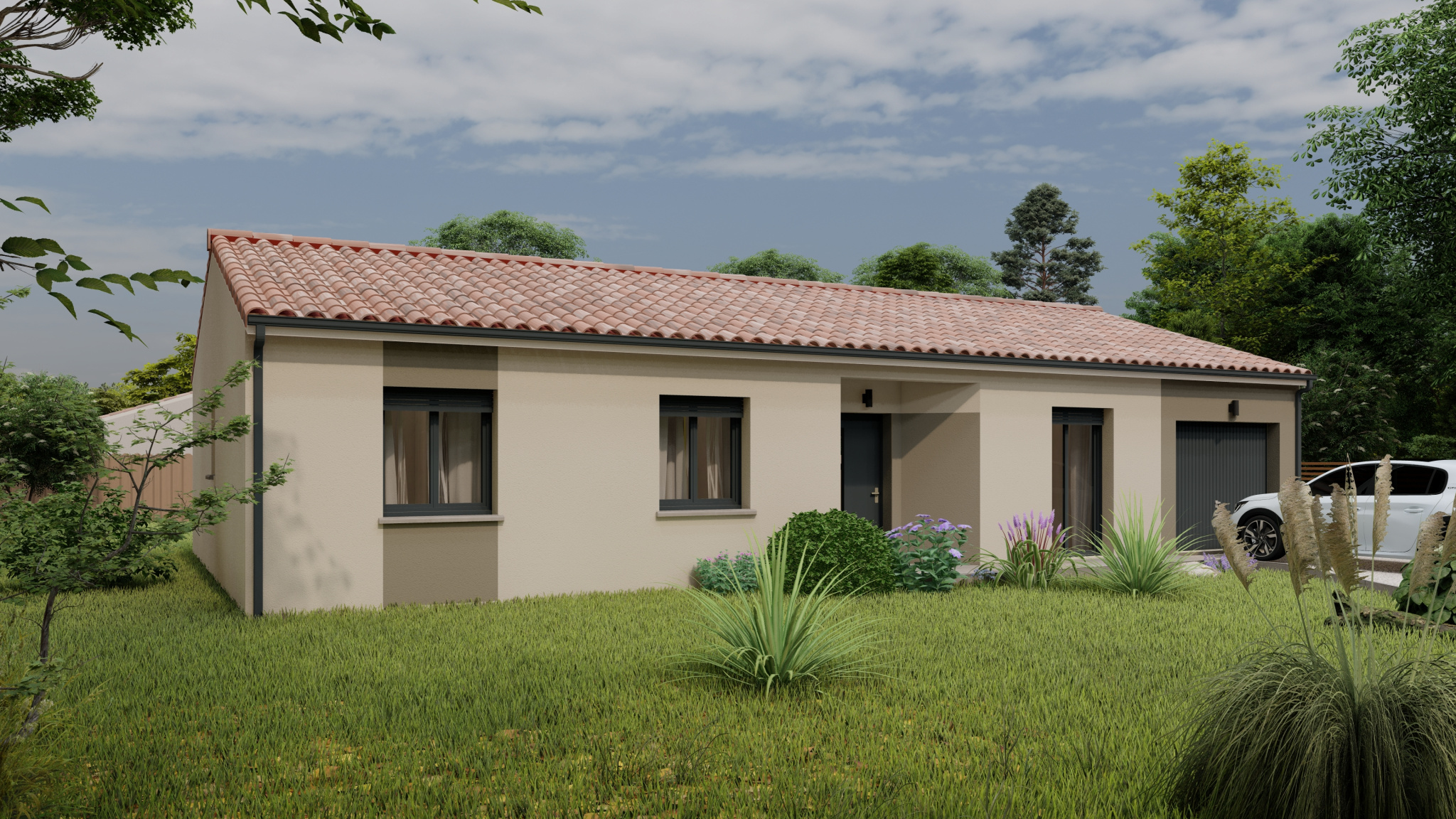 Vente maison à Fumel (47500) de 102 m2 habitable sur terrain de 881 m2