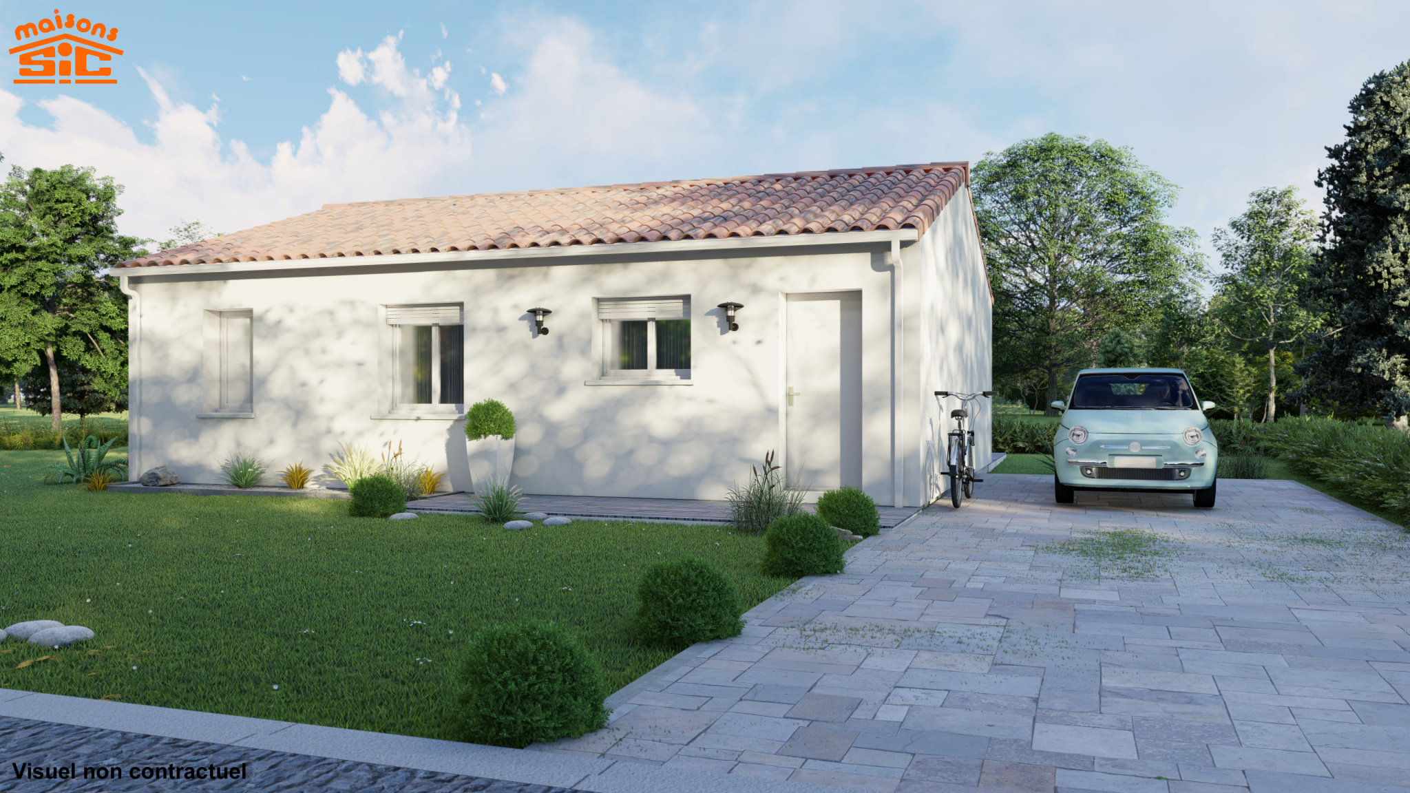 Vente maison à Fumel (47500) de 72 m2 habitable sur terrain de 773 m2