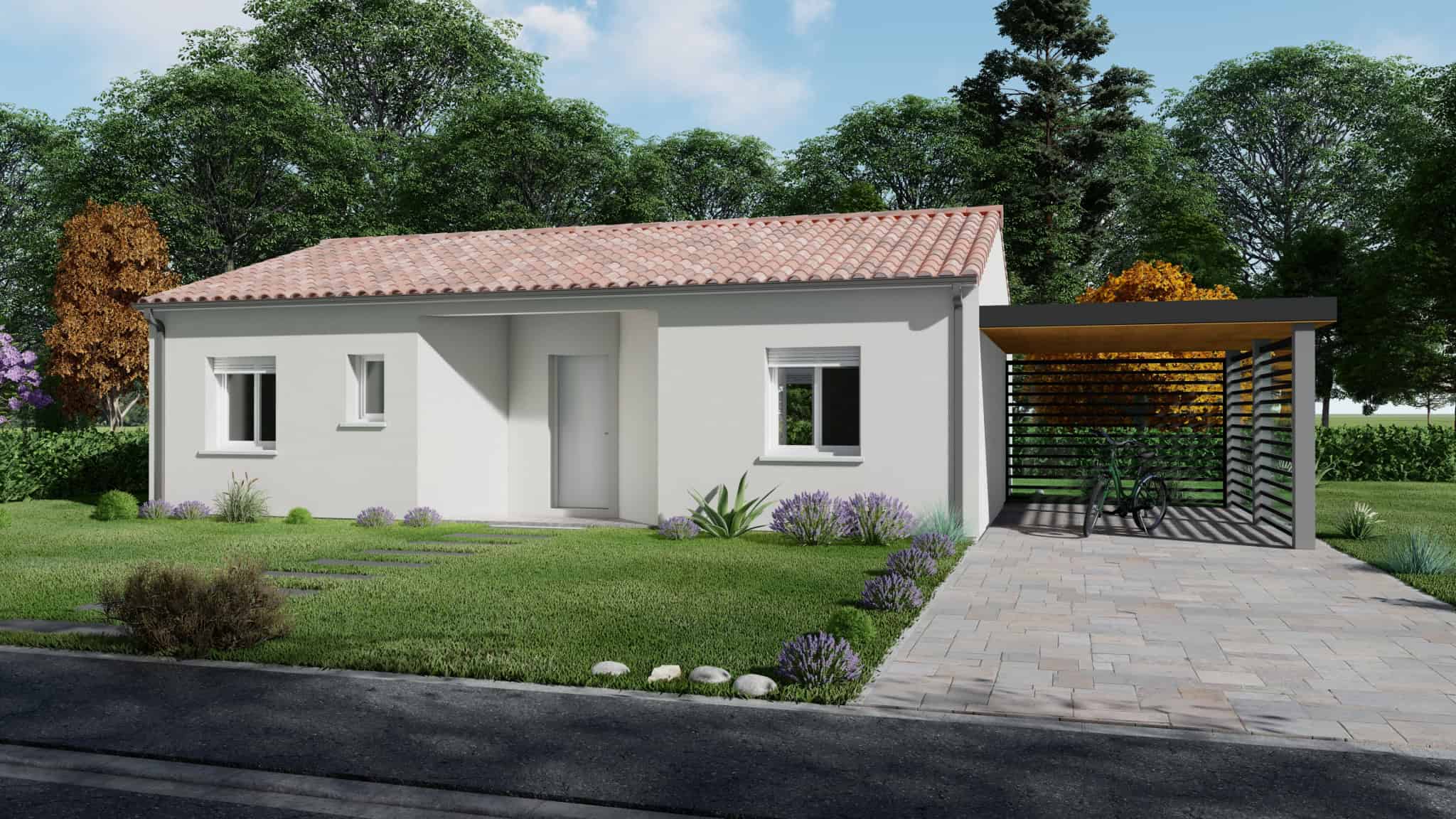 Vente maison à Ste christie (32390) de 80 m2 habitable sur terrain de 2883 m2
