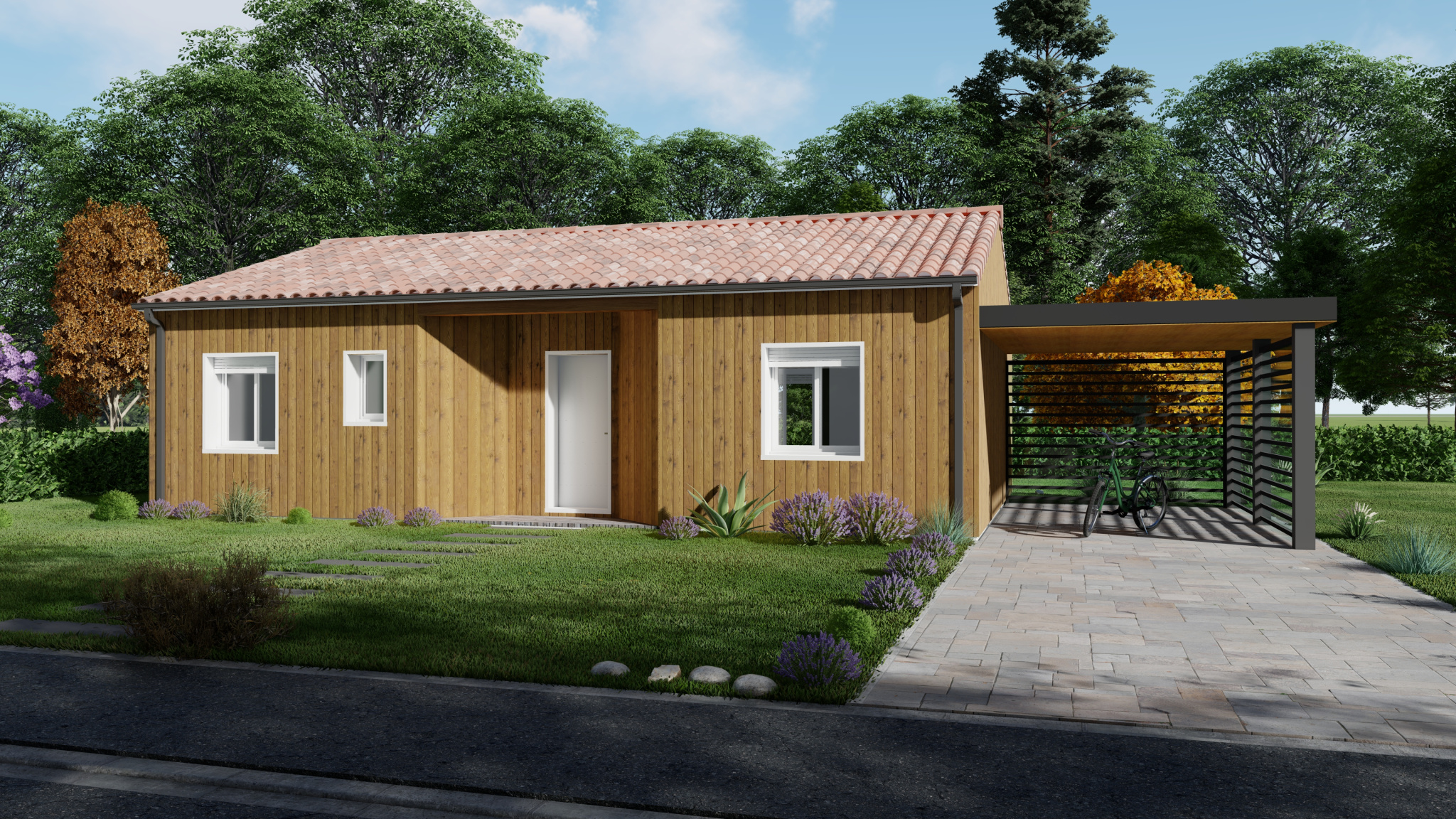 Vente maison à Villemur sur tarn (31340) de 80 m2 habitable sur terrain de 910 m2