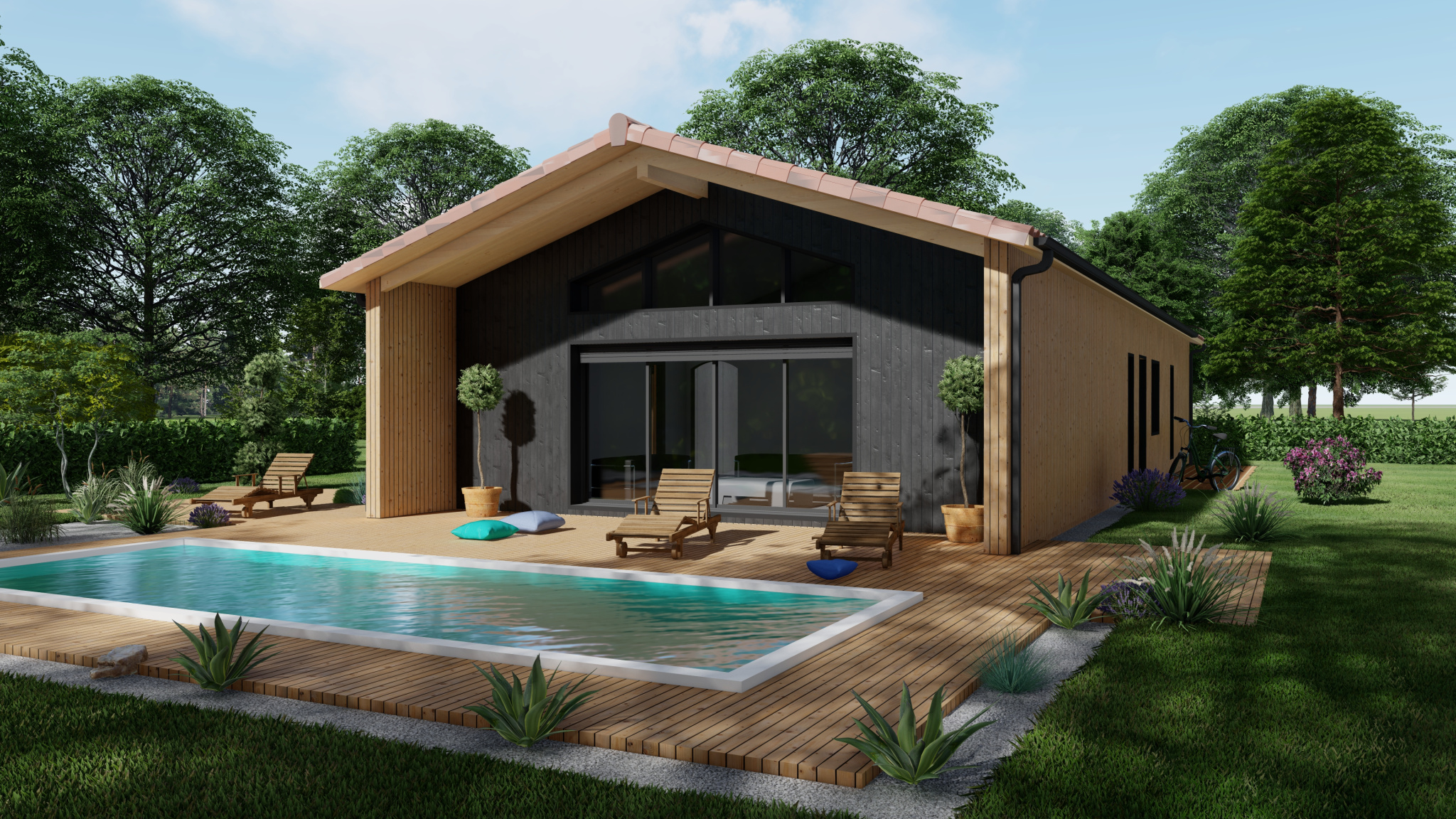 Vente maison à Argenton (47250) de 122 m2 habitable sur terrain de 1167 m2 Vente maison à Argenton (47250) de 122 m2 habitable sur terrain de 1167 m2
