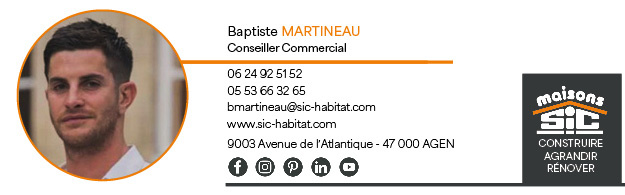 Vente maison à Brax (31490) de 70 m2 habitable sur terrain de 532 m2