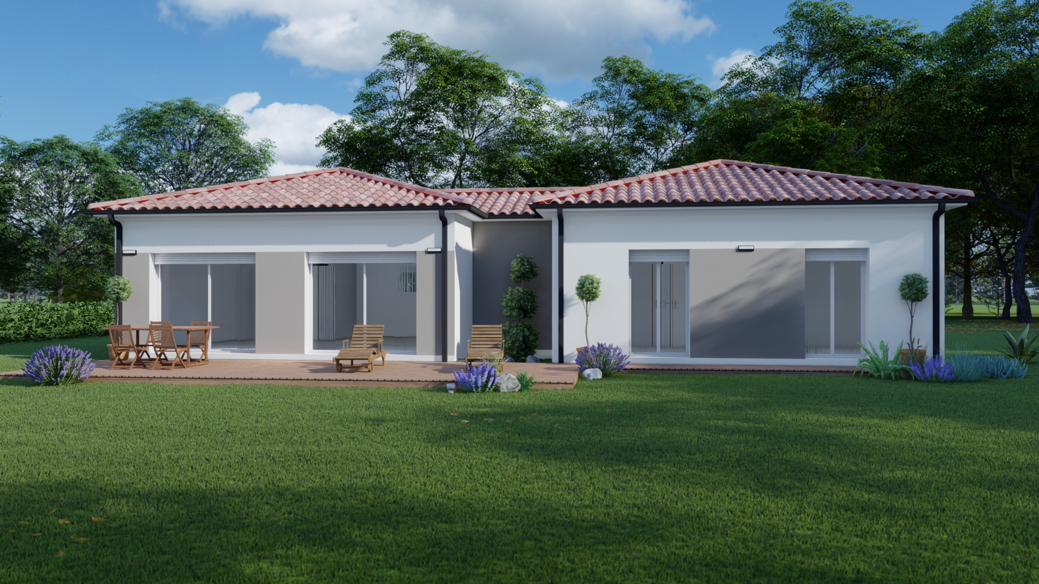 Vente maison à Frespech (47140) de 94 m2 habitable sur terrain de 2647 m2 Vente maison à Frespech (47140) de 94 m2 habitable sur terrain de 2647 m2