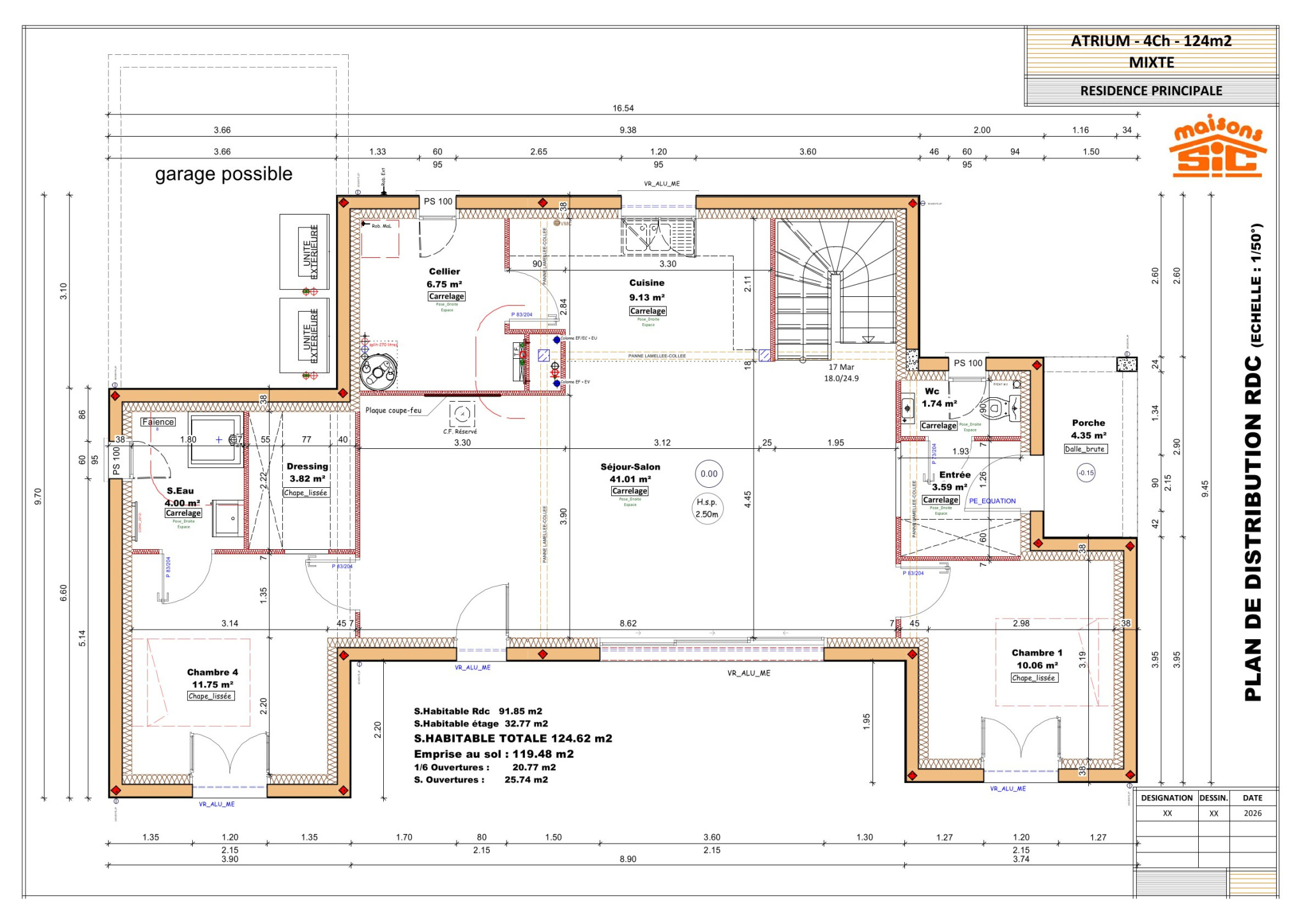 Vente maison à Le gres (31480) de 124 m2 habitable sur terrain de 758 m2