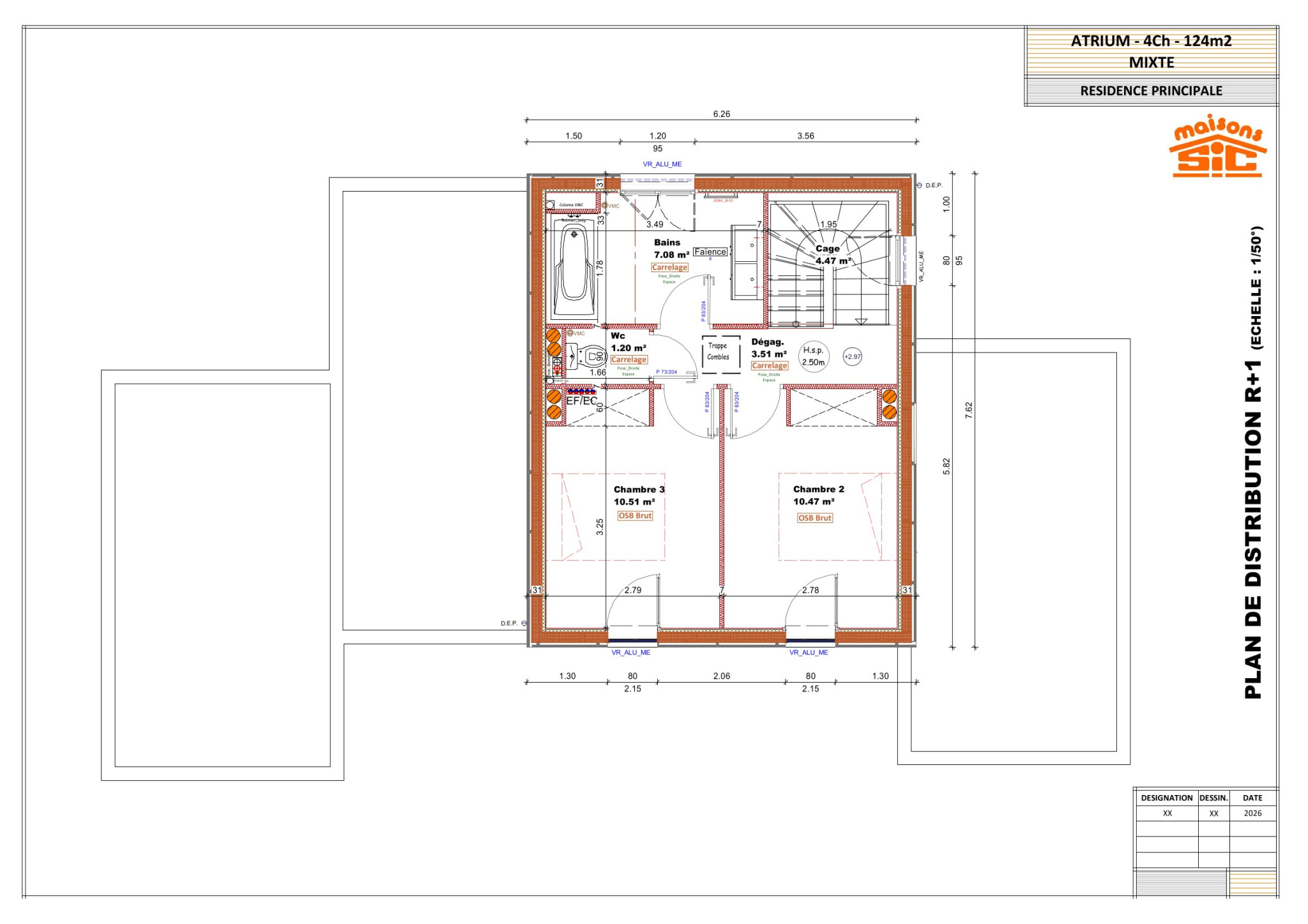 Vente maison à Le gres (31480) de 124 m2 habitable sur terrain de 758 m2