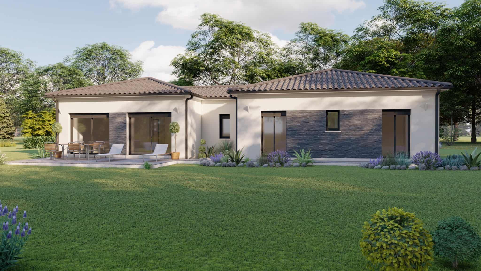 Vente maison à Montbeton (82290) de 120 m2 habitable sur terrain de 880 m2 Vente maison à Montbeton (82290) de 120 m2 habitable sur terrain de 880 m2